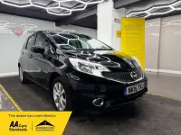 Used Nissan Note S 98 HP (72 kW) 2015 Black Hatchback