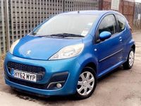 Used Peugeot 107 Active 68 HP (50 kW) 2012 Blue Hatchback