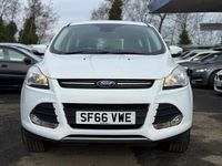 Used Ford Kuga Zetec 150 HP (110 kW) 2016 White SUV