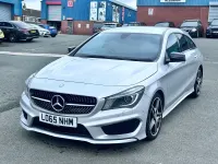 Used Mercedes CLA220 AMG 177 HP (130 kW) 2015 Silver Coupe