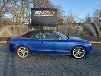 Begagnad Audi A5 Cabriolet Design 272 HK (200 kW) 2016 Blå Cab