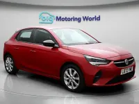 Second-hand Vauxhall Corsa Design Edition 75 CP (55 kW) 2022 Roșu Hatchback