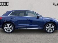 Used Audi Q3 S-Line 150 HP (110 kW) 2021 Blue SUV