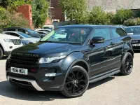 Used Land Rover Range Rover evoque Dynamic 236 HP (173 kW) 2011 Black Coupe
