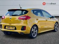 Used Kia Ceed GT-Line 134 HP (98 kW) 2016 Yellow Hatchback