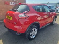 Used Nissan Juke Visia 110 HP (80 kW) 2016 Red SUV