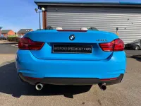 Used BMW 440 Cabriolet M Sport 322 HP (236 kW) 2017 Blue Cabriolet