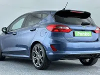 Used Ford Fiesta ST-Line 125 HP (91 kW) 2019 Blue Hatchback