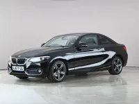 Usado BMW 218 Sport Line 2018 Negro Coupe