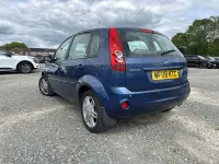 Used Ford Fiesta Ghia 2008 Blue Hatchback