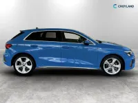 Used Audi A3 Sportback S-Line 2021 Blue Hatchback