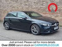 Used Mercedes A200 AMG line 163 HP (119 kW) 2018 Black Hatchback
