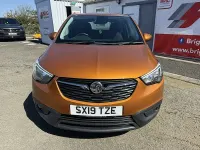 Used Vauxhall Crossland X 83 HP (61 kW) 2019 Orange SUV