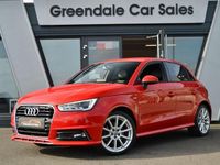 Used Audi A1 Sportback S-Line 116 HP (85 kW) 2017 Red Hatchback