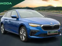 Used Skoda Scala SE L 113 HP (83 kW) 2025 Blue Hatchback