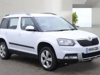Used Skoda Yeti SE 140 HP (102 kW) 2014 White SUV