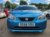 Used Seat Mii Design 60 HP (44 kW) 2019 Blue Hatchback