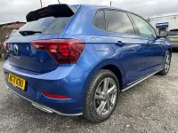 Used VW Polo R-line 95 HP (69 kW) 2021 Blue Hatchback