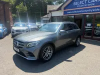 Used Mercedes GLC220 AMG line 170 HP (125 kW) 2017 Grey SUV