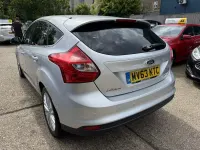 Used Ford Focus Zetec 115 HP (84 kW) 2013 Silver Hatchback