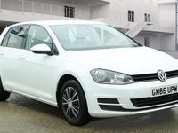 Used VW Golf VII S 125 HP (91 kW) 2017 White Hatchback