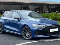 Used Audi RS3 Sportback Advanced 400 HP (294 kW) 2025 Blue Hatchback