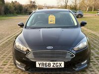 Used Ford Focus Zetec 2018 Black Hatchback