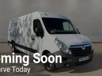 Begagnad Vauxhall Movano 125 HK (91 kW) 2017 Vit Minibuss