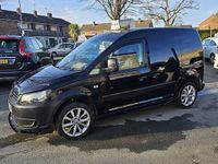 Used VW Caddy 75 HP (55 kW) 2012 Black MPV