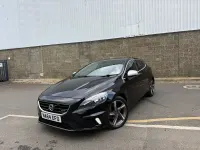 Used Volvo V40 R-Design 115 HP (84 kW) 2014 Black Hatchback