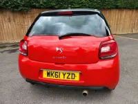 Begagnad Citroën DS3 120 HK (88 kW) 2011 Röd Halvkombi
