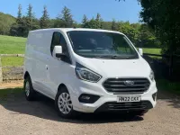 Used Ford Transit Custom Limited 130 HP (95 kW) 2022 White Van