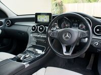used Mercedes C250 C-Class 2014 (64) MERCEDES BENZBLUETEC SPORT ESTATE DIESEL AUTO SILVER