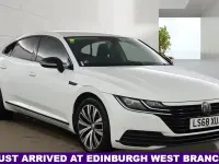Used VW Arteon Elegance 150 HP (110 kW) 2018 White Hatchback