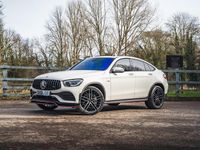 Used Mercedes GLC43 AMG Premium Plus 390 HP (286 kW) 2021 White Coupe