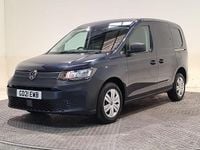 Used VW Caddy 75 HP (55 kW) 2021 Blue MPV
