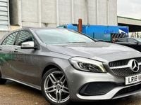 Used Mercedes A180 AMG line 109 HP (80 kW) 2018 Grey Hatchback