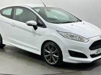 Used Ford Fiesta ST-Line 101 HP (74 kW) 2017 White Hatchback
