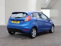Used Ford Fiesta Zetec 82 HP (60 kW) 2013 Blue Hatchback