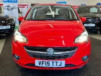 Used Vauxhall Corsa 90 HP (66 kW) 2015 Red Hatchback