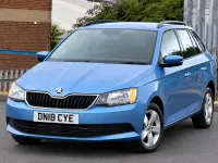 Used Skoda Fabia SE 2018 Blue Estate