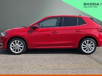 Used Skoda Fabia SE L 85 HP (62 kW) 2024 Velvet red metallic Hatchback