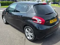 Used Peugeot 208 Roland Garros 2015 Black Hatchback