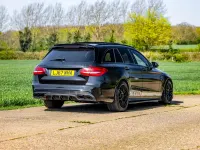 Used Mercedes C63S AMG Premium 503 HP (369 kW) 2017 Black Estate