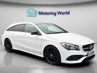 Used Mercedes CLA220 AMG line 170 HP (125 kW) 2019 White Coupe