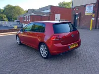 Used VW Golf VII GT 140 HP (102 kW) 2014 Red Hatchback