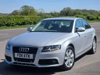 Używany Audi A4 Advanced 170 KM (125 kW) 2011 Srebrny Sedan/Limuzyna