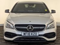 used Mercedes CLA45 AMG CLA Class 2.0Coupe SpdS DCT 4MATIC Euro 6 (s/s) 4dr HEATED SEATS SERVICE HISTORY Saloon