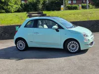 Used Fiat 500 Lounge 2016 Green Hatchback