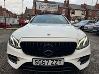 Used Mercedes E220 AMG Line Premium 2017 White Estate